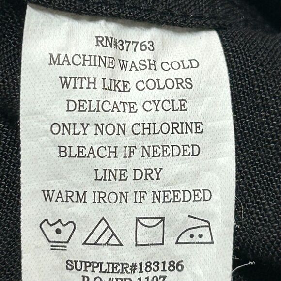 Havanera Shirt Mens XL Black Linen Rayon Short Sleeve Button Up Beachy - Picture 7 of 10